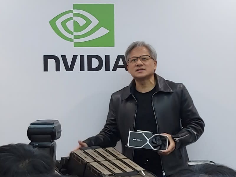 NVIDIA、輝達、黃仁勳（攝影/郭家宏）