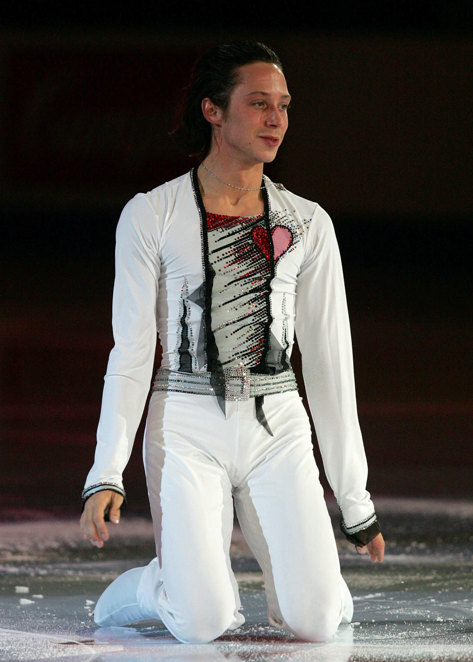 Performing&nbsp;in an exhibition during the State Farm U.S. Figure Skating Championships on Jan. 28, 2007, at Spokane Arena in Spokane, Washington.