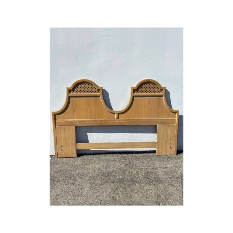 Vintage Thomasville Glam Headboard King Size