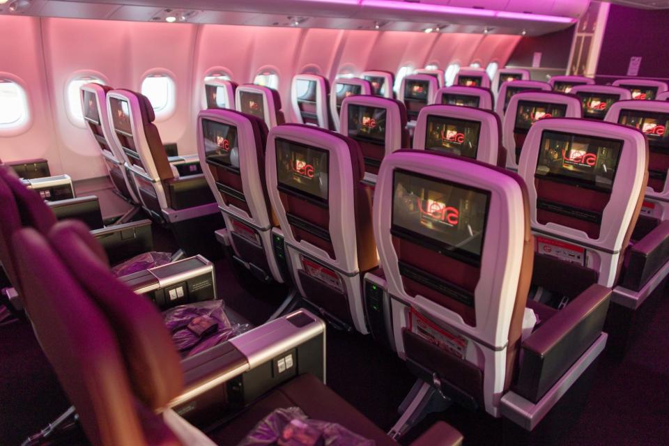 Virgin Atlantic A330neo premium economy.