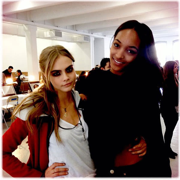 Cara Delevingne Jourdan Dunn