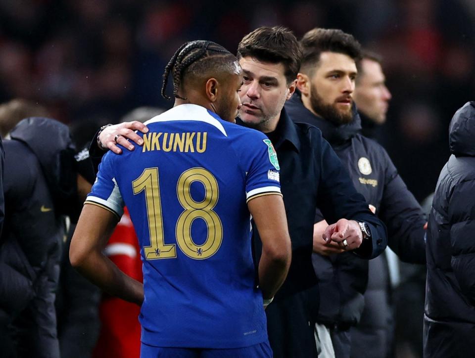 Nkunku has endured an injury-ravaged first season at Chelsea (REUTERS)