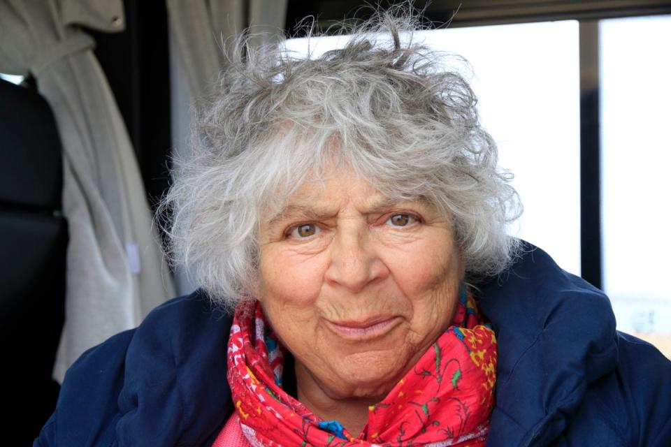 Miriam Margolyes branded TV bosses ‘f*****g’ nuts for even approaching her (BBC / Southern Pictures / Ela Furdas)