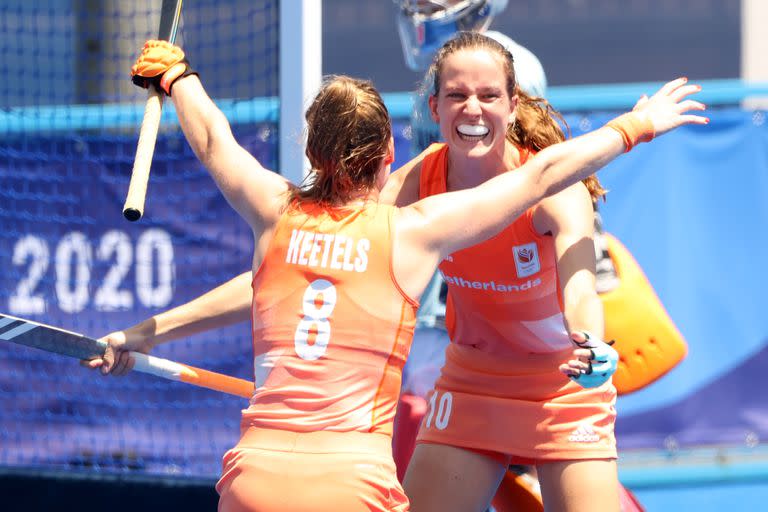 Contundente goleada de Países Bajos sobre Gran Bretaña: 5 a 1 y a la final femenina de hockey para las naranjas