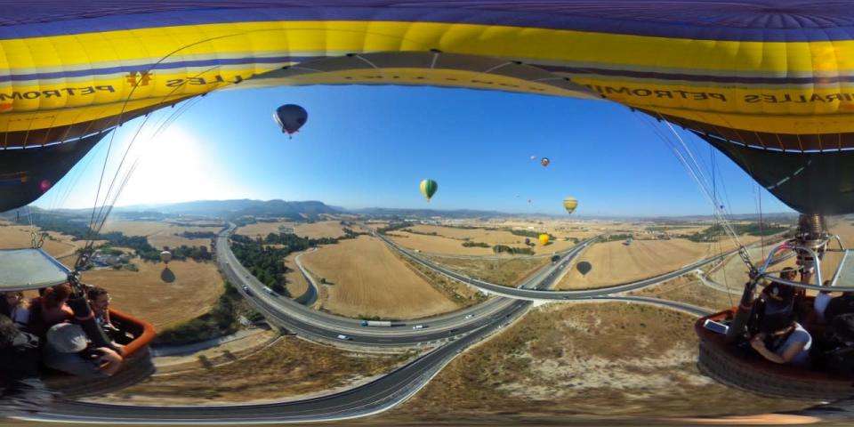 European Hot Air Balloon Festival in Igualada, Spain