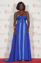 Hidden Figures star Viola Davis was beautiful in blue at the awards.