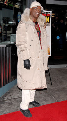 Samuel L. Jackson at the New York premiere of Paramount Vantage' Black Snake Moan