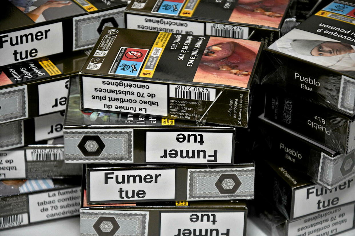 Au 1er mars 2024, certains paquets de cigarettes vont monter leurs prix de 50 à 75 centimes, selon un arrêté du 9 février.   - Credit:SOPA Images/SIPA / SIPA / SOPA Images/SIPA