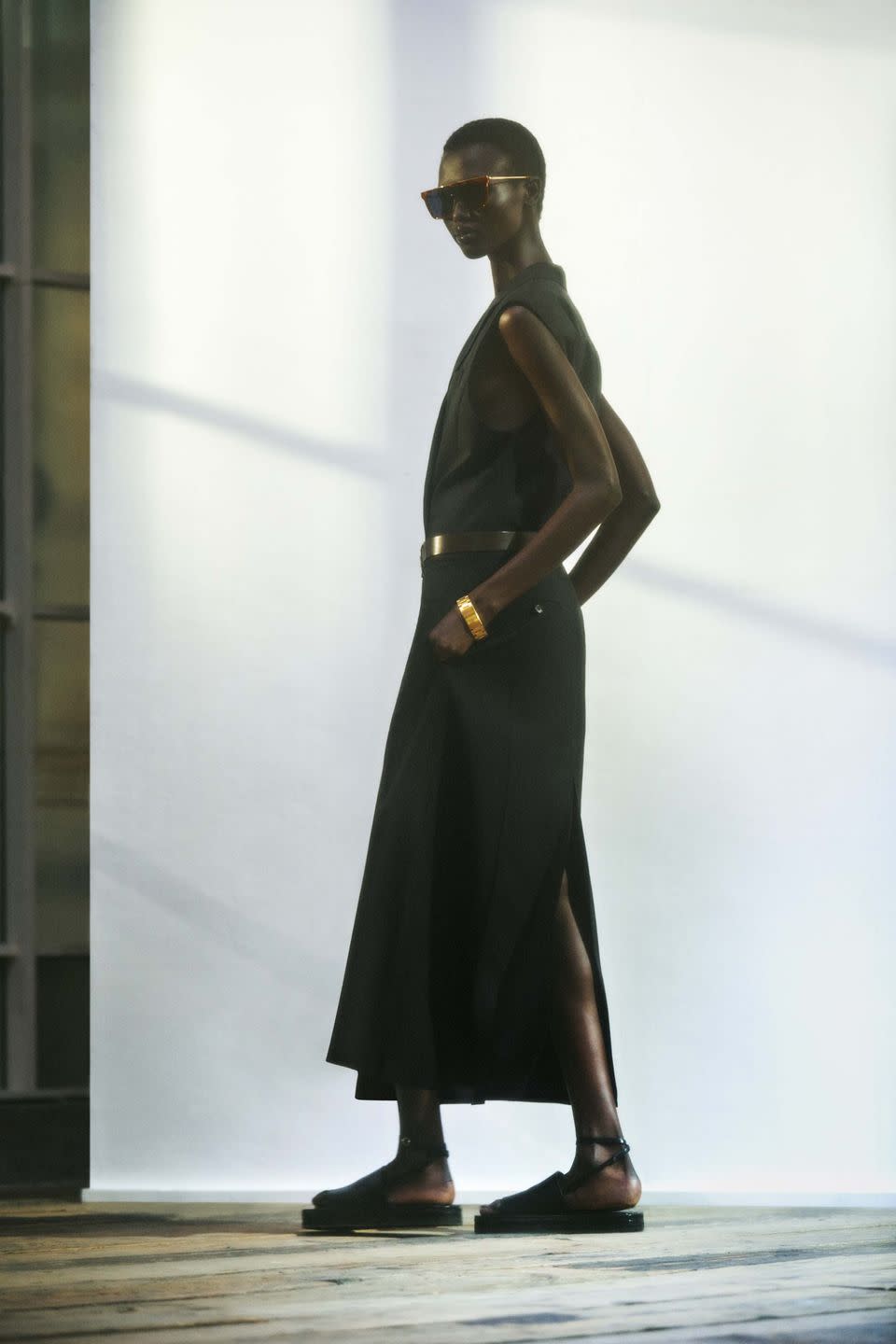 <p>"When thinking about this season, I was drawn to the elegance of a European summer; linen suits, slip dresses and sunsets," Victoria Beckham said of her spring/summer 2022 collection. "The way a trip like that can make you feel almost detached from reality, like it’s another era. It’s quite romantic."</p><p>The collection was filled with masculine touches, which played into the idea of "a couple sharing their holiday wardrobe," she explained. "Your partner’s shirt thrown over your swimsuit or slip dress, a shacket tucked into tailored trousers. Swapping your everyday jewellery for a single heavy piece, something a little masculine." </p>