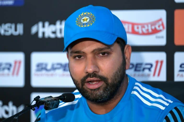 India skipper Rohit Sharma praised the Pakistan quicks but said his team was ready for the challenge (Ishara S. KODIKARA)