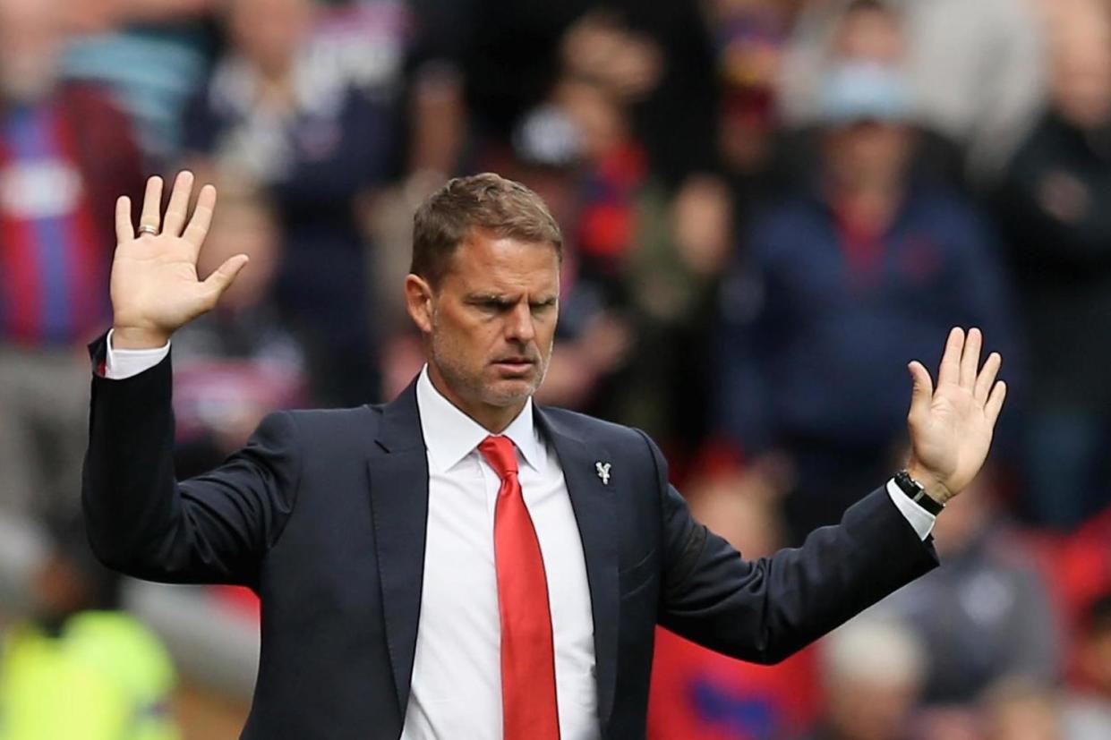 De Boer has lost his opening two Premier League games: Getty Images