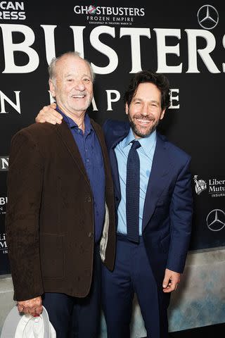 <p>John Nacion/Variety via Getty</p> (L-R) Bill Murray, Paul Rudd