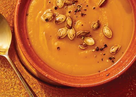 6) Pumpkin-Carrot Soup