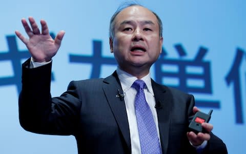 Masayoshi Son  - Credit: Kim Kyung-Hoon/Reuters