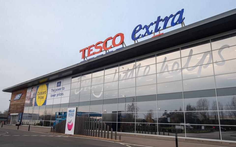 Tesco – Joe Giddens/PA Wire