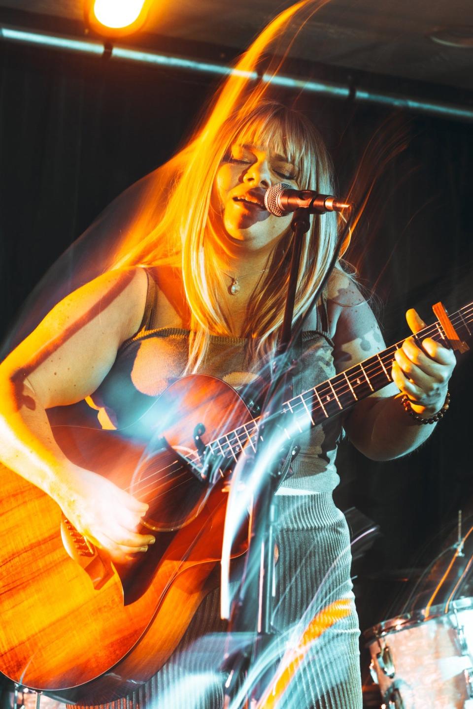 Singer, guitarist and songwriter Claire Liparulo