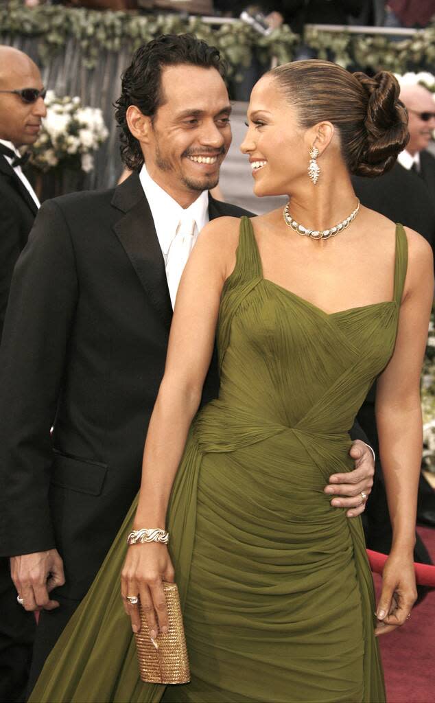 Marc Anthony, Jennifer Lopez, Oscars Couples