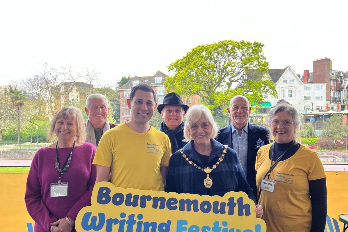 The Bournemouth Writing Festival began in the bandstand in the Lower Gardens. <i>(Image: Newsquest)</i>