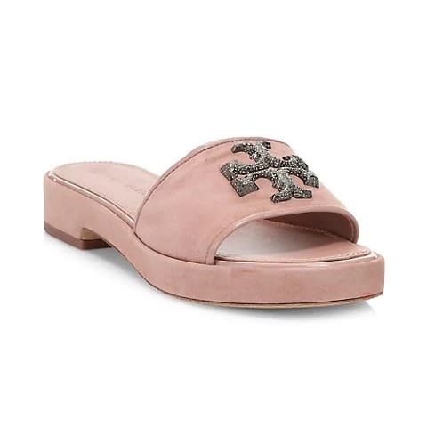 The Iconic Tory Burch Logo Sandals That Come In an Office-Ready Style Are  Over 50% Off Right Now