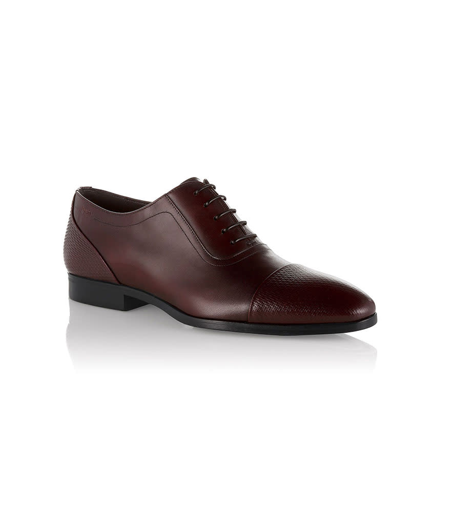 BOSS Austinn Leathe Cap Toe Oxfords