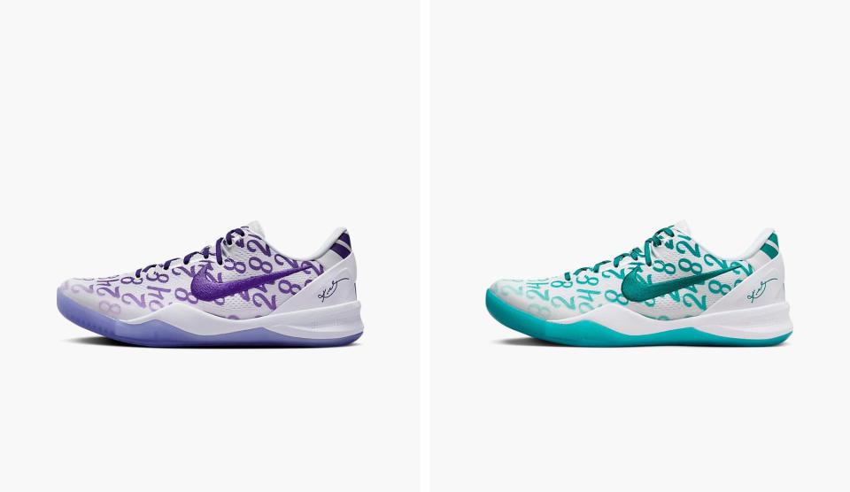Nike Kobe 8 Protro Court Purple, Radiant Emerald 