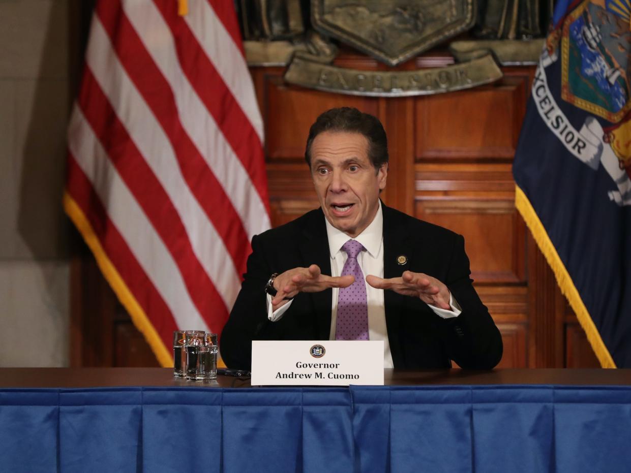 coronavirus us new york governor andrew cuomo