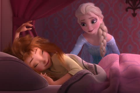 Anna and Elsa in Frozen Fever. Credit: Walt Disney Studios