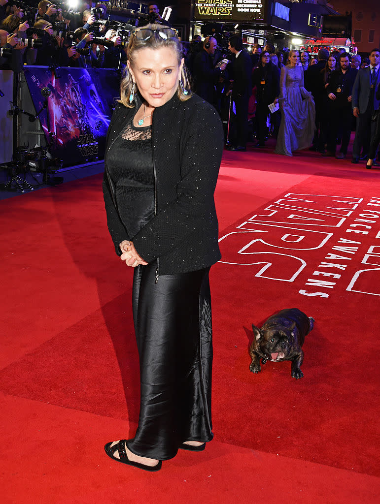 Gary begleitete Carrie Fisher auch zu öffentlichen Events. (Bild: Getty Images)