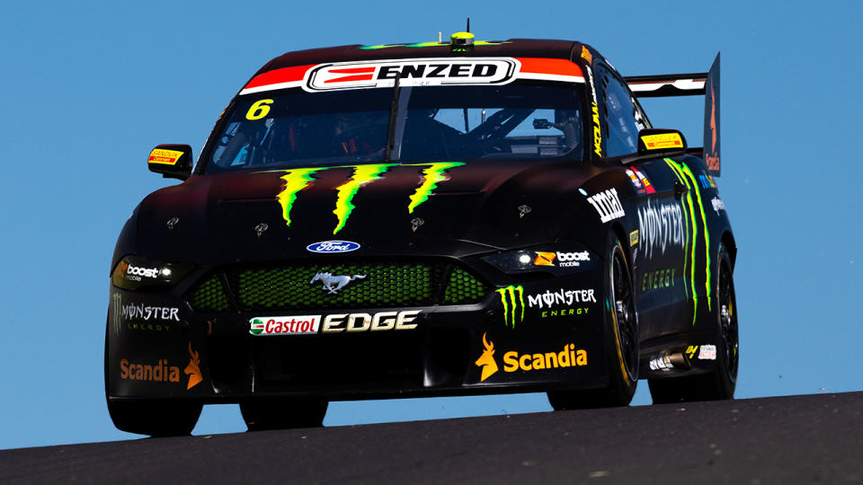 Cameron Waters, pictured here in action during the first practice session for the Bathurst 1000.