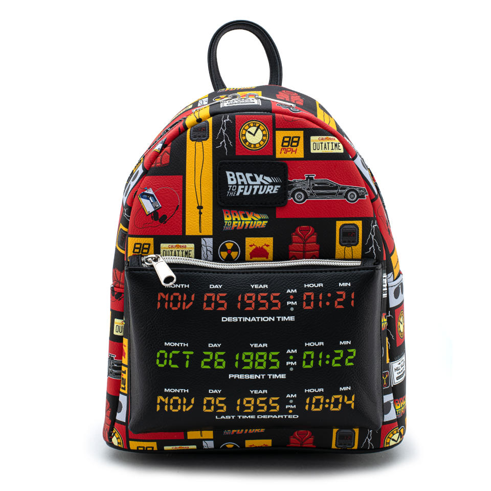 Loungefly's 'Back to the Future' backpack (Photo: Loungefly)