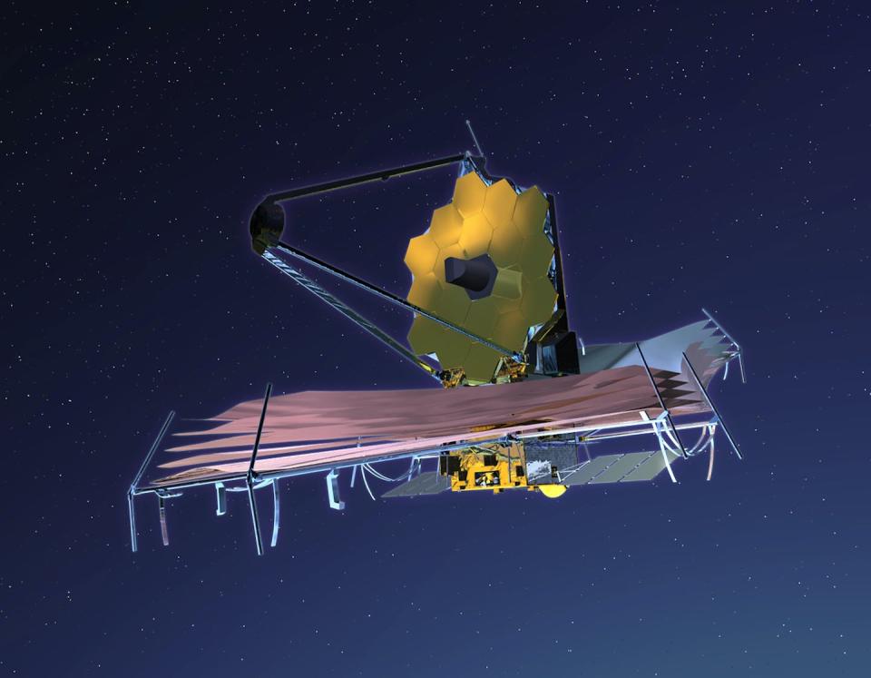 New tools, like the James Webb Space Telescope, can provide clues about life on distant planets, but with thousands of scientific questions to answer, efficient use of time is key. <a href="https://commons.wikimedia.org/wiki/File:James_Webb_Space_Telescope.jpg#/media/File:James_Webb_Space_Telescope.jpg" rel="nofollow noopener" target="_blank" data-ylk="slk:Bricktop/Wikimedia Commons;elm:context_link;itc:0;sec:content-canvas" class="link ">Bricktop/Wikimedia Commons</a>