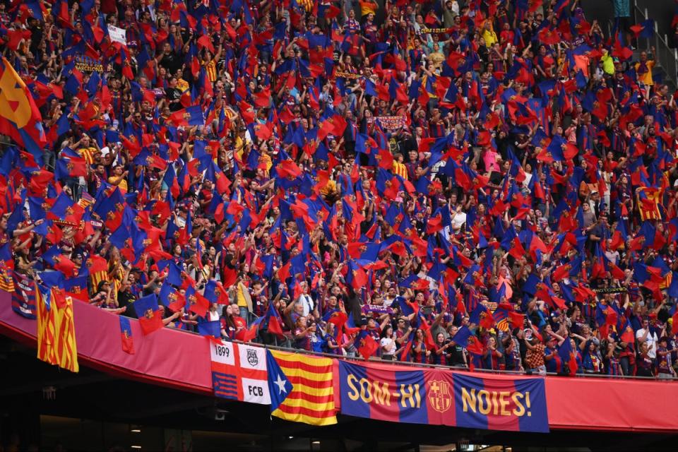 Barcelona fans will be unable to purchase tickets for the game at Red Star Belgrade  (Getty Images)