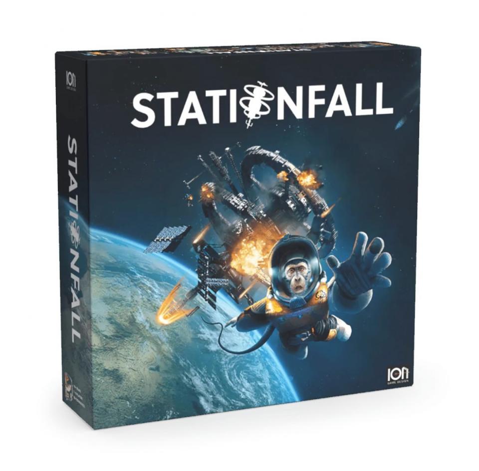 The box art for the Stationfall board game