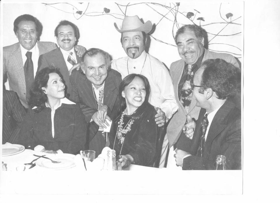Pérez Prado, Los 3 Diamantes, María Victoria, Margo Su, Ricardo Luna e Iván Restrepo, mayo 1979.