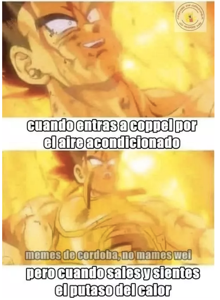 Memes por ola de calor en Ciudad de México