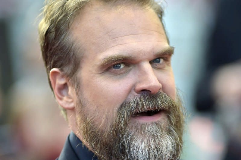 David Harbour attends the Cannes Film Festival premiere of "Elemental" in May. File Photo by Rocco Spaziani/UPI
