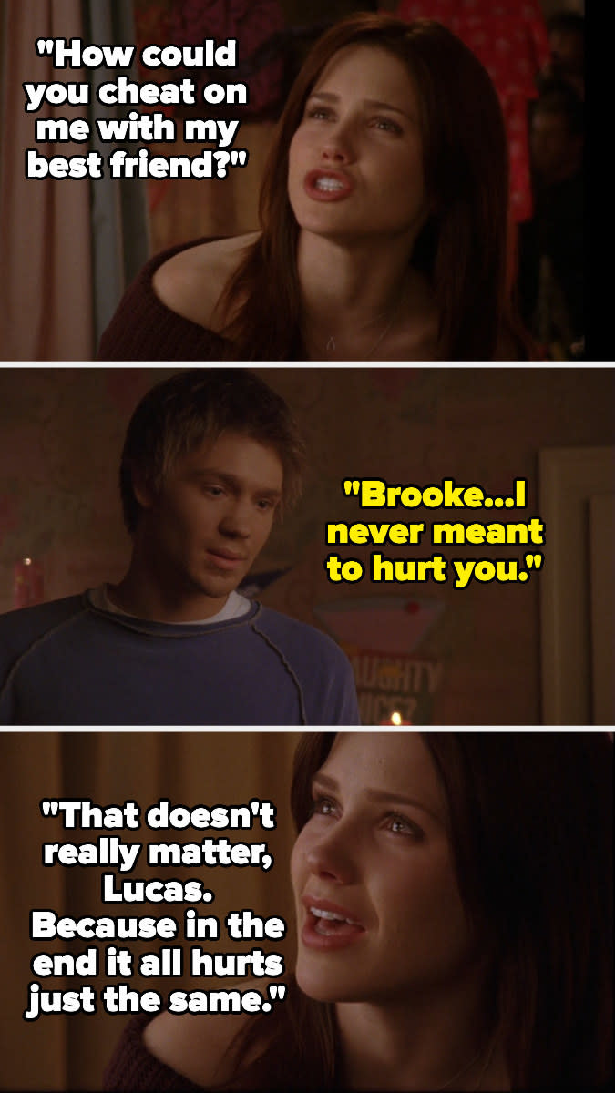 Screenshots from "One Tree Hill"