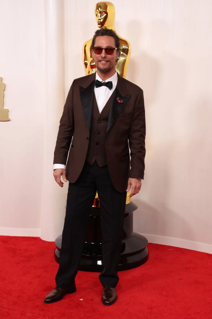 Matthew McConaughey 96th Annual Academy Awards, Arrivals, Los Angeles, California, USA - 10 Mar 2024