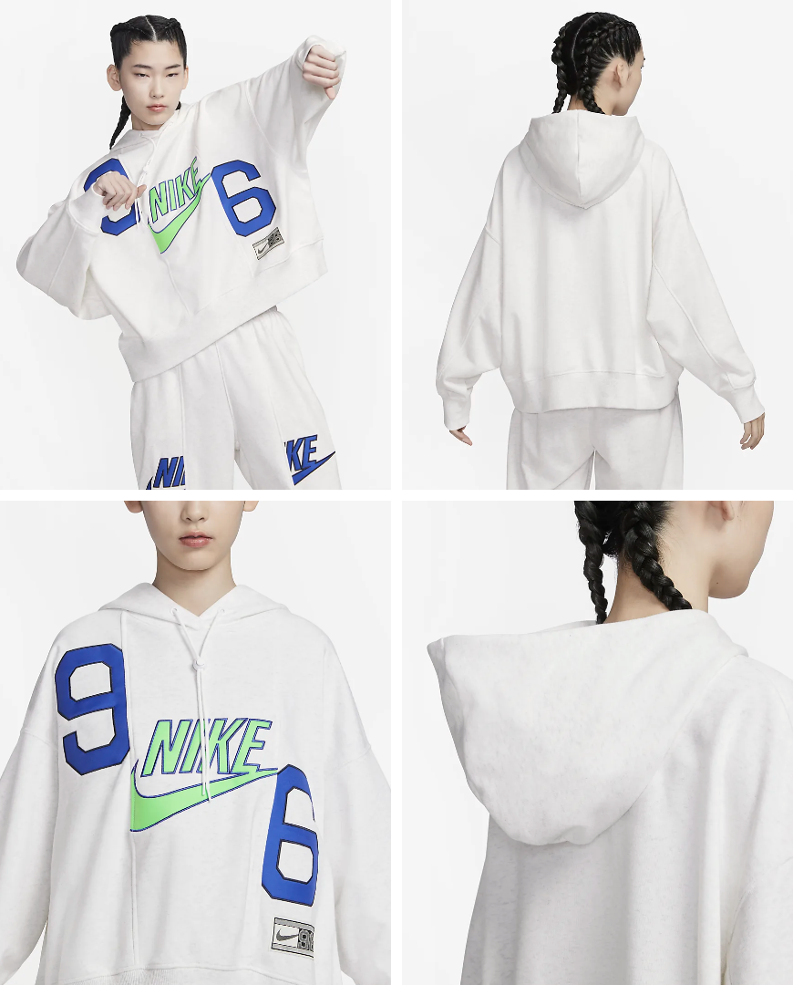 Nike Sportswear Circa 96, Women's French Terry Hoodie. PHOTO: Nike