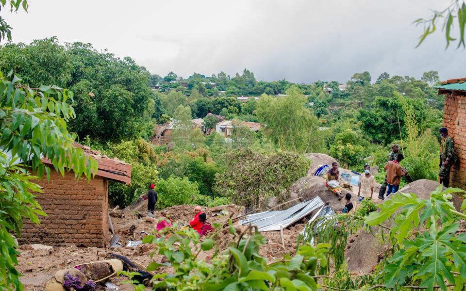 Six months of rainfall in only six days triggered mudslides that devastated homes, roads and bridges - Henry Mhango