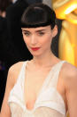 Rooney Mara<br><br> Best-actress nominee Rooney Mara went from "Who's that girl?" to red carpet regular with back-to-back David Fincher movies. Response has been mixed: Some great fashion moments mixed with a chilly personality haven't turned her into America's sweetheart. Let's see how she fares if the next "Dragon Tattoo" movie gets green-lit and she grows into her new stature. Meanwhile, she's definitely living life on the A-list with two upcoming high-profile projects: a Steven Soderbergh thriller opposite Channing Tatum called "The Bitter Pill," and the Terrence Malick love triangle drama "Lawless" with Ryan Gosling and Natalie Portman.