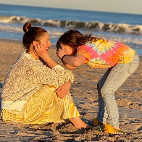 drew Barrymore/ Instagram Drew Barrymoore and daughter Olive Barrymore Kopelman