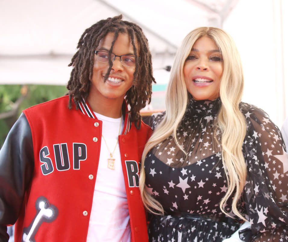 Kevin Hunter, Jr. and Wendy Williams<p>Photo by Michael Tran/FilmMagic</p>