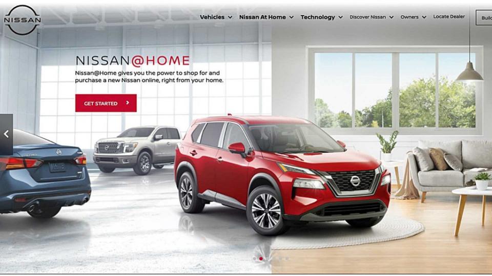NISSAN推出Nissan@Home線上購車服務，買家和參與的轉銷商可在線