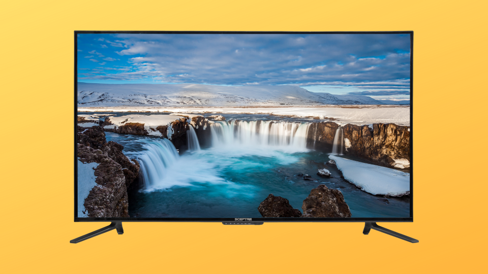 Save a whopping $270 on this 55-inch 4K TV! (Photo: Walmart)