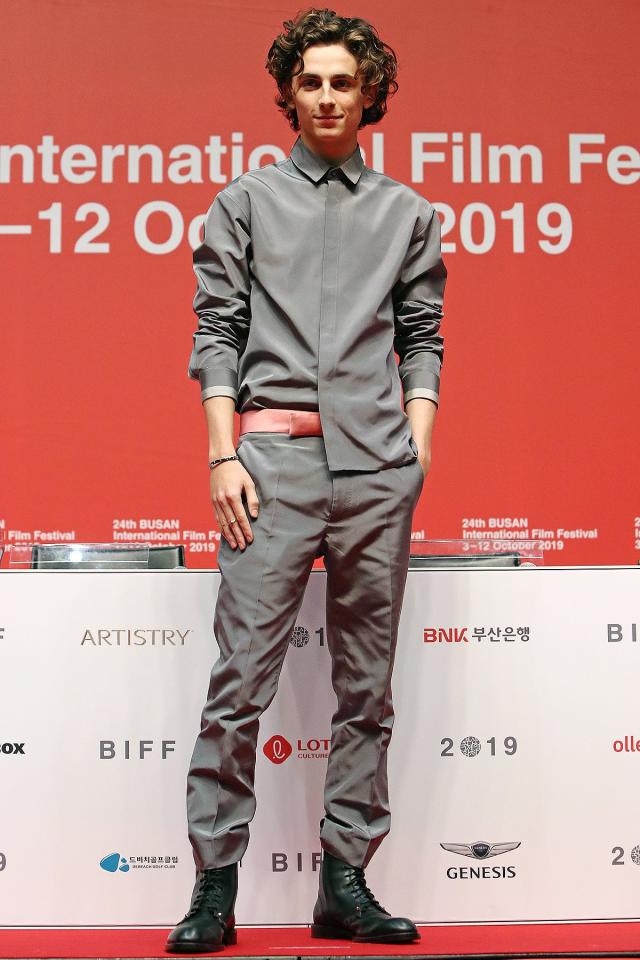 The 10 most important outfits Timothée Chalamet wore in 2019