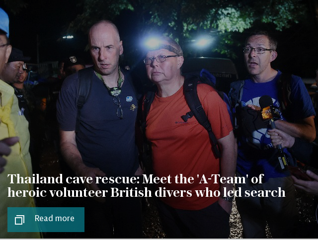 Thailand cave rescue: Meet the heroic volunteer British divers who are the best in the world