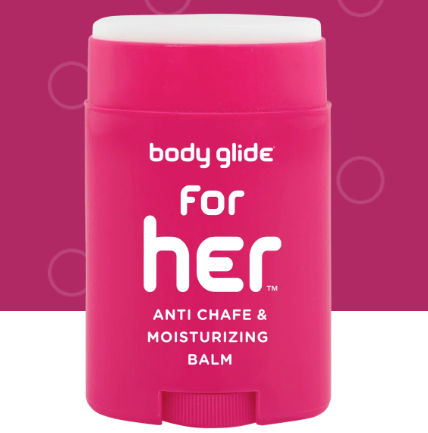 <p><a href="https://www.bodyglide.com/product/for-her/" rel="nofollow noopener" target="_blank" data-ylk="slk:Shop Now;elm:context_link;itc:0;sec:content-canvas" class="link ">Shop Now</a></p><p>For Her</p><p>bodyglide.com</p><p>$5.49</p>