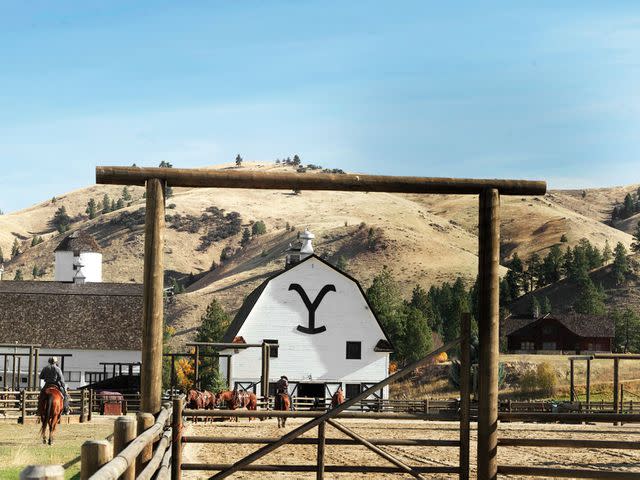 paramount The Chief Joseph Ranch in Darby, Montana, where the Paramount Network show 'Yellowstone' is filmed.