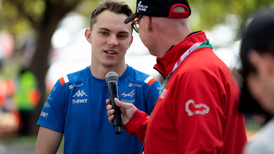 Oscar Piastri will replace Daniel Ricciardo at McLaren next season, after the Aussie young gun turned his back on F1 rivals Alpine. (Photo by Steven Markham/Icon Sportswire via Getty Images)